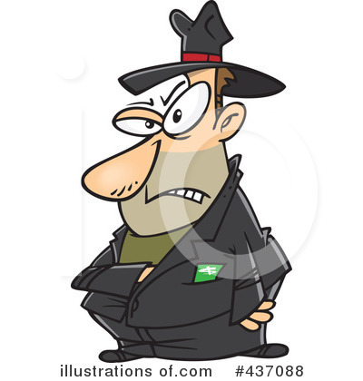 Mobster Clipart #437088 by toonaday