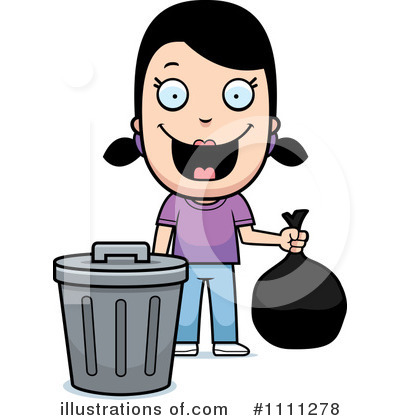 Garbage Can Clipart #1111278 by Cory Thoman
