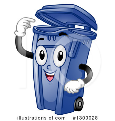 Garbage Can Clipart #1300028 by BNP Design Studio