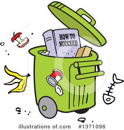 Garbage Clipart #1371096 by Johnny Sajem