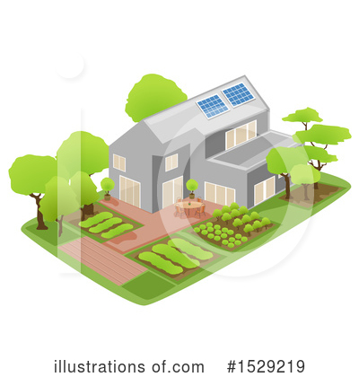 Green House Clipart #1529219 by BNP Design Studio