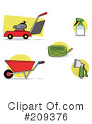 Garden Tool Clipart #209376 by Hit Toon