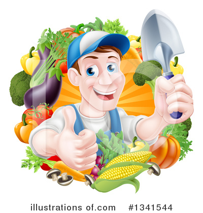 Broccoli Clipart #1341544 by AtStockIllustration