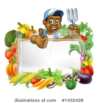 Vegetables Clipart #1432436 by AtStockIllustration