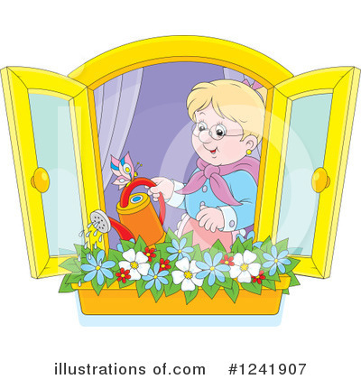 Watering Can Clipart #1241907 by Alex Bannykh
