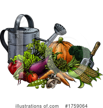 Vegetable Clipart #1759064 by AtStockIllustration