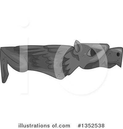 Royalty-Free (RF) Gargoyle Clipart Illustration by BNP Design Studio - Stock Sample #1352538
