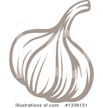 Royalty-Free (RF) Garlic Clipart Illustration by Vector Tradition SM - Stock Sample #1336151