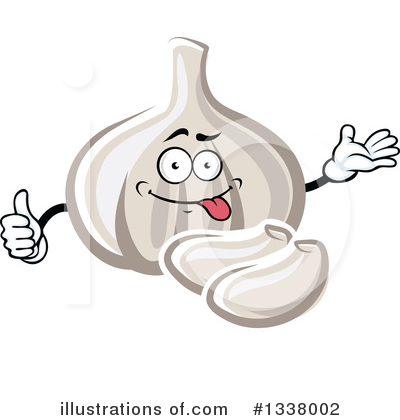 Royalty-Free (RF) Garlic Clipart Illustration by Vector Tradition SM - Stock Sample #1338002