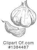 Garlic Clipart #1384487 by Vector Tradition SM