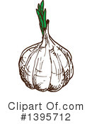 Garlic Clipart #1395712 by Vector Tradition SM