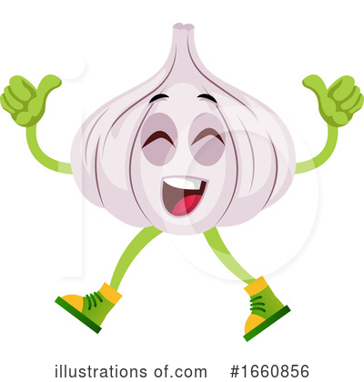 Royalty-Free (RF) Garlic Clipart Illustration by Morphart Creations - Stock Sample #1660856