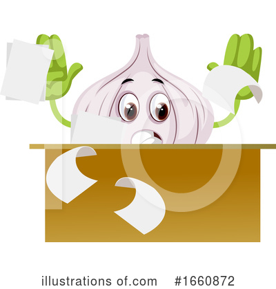 Royalty-Free (RF) Garlic Clipart Illustration by Morphart Creations - Stock Sample #1660872
