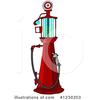 Gas Station Clipart #1230353 by djart