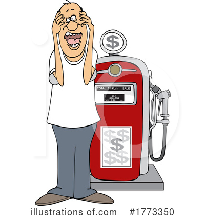 Gas Station Clipart #1773350 by djart