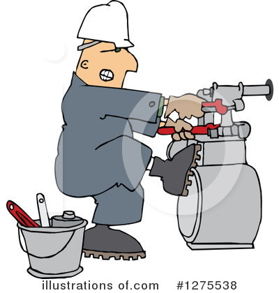 Royalty-Free (RF) Gas Meter Clipart Illustration by djart - Stock Sample #1275538