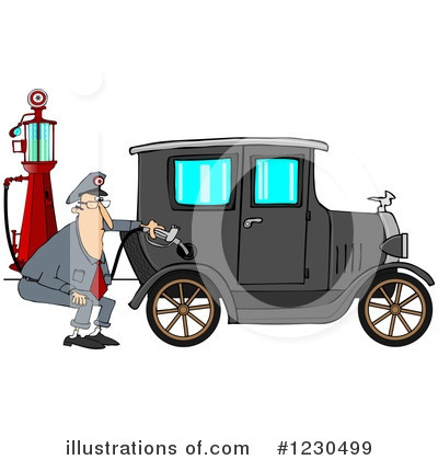 Gas Station Clipart #1230499 by djart