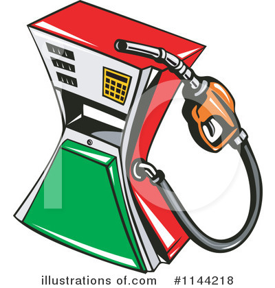 Royalty-Free (RF) Gasoline Clipart Illustration by patrimonio - Stock Sample #1144218