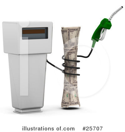 Royalty-Free (RF) Gasoline Clipart Illustration by KJ Pargeter - Stock Sample #25707