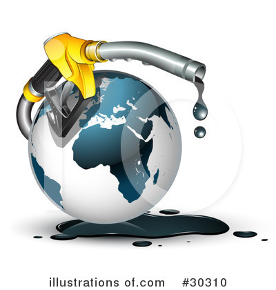Royalty-Free (RF) Gasoline Clipart Illustration by beboy - Stock Sample #30310