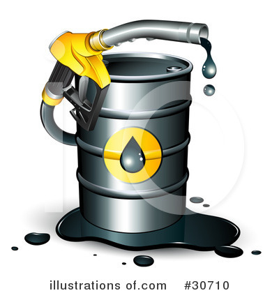 Royalty-Free (RF) Gasoline Clipart Illustration by beboy - Stock Sample #30710