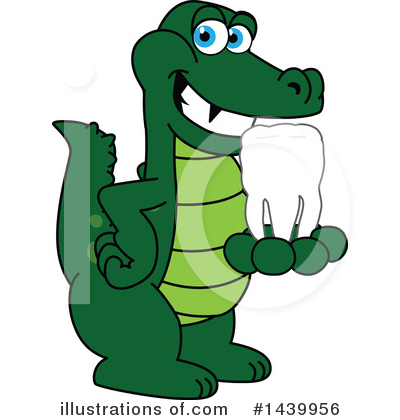 Gator Mascot Clipart #1439956 by Mascot Junction