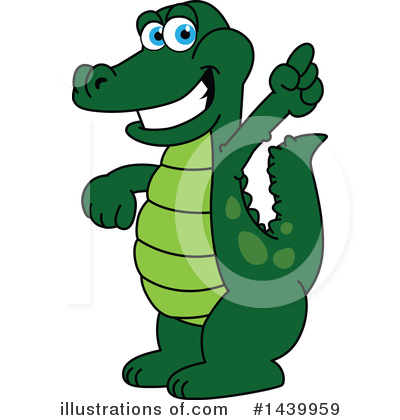 Gator Mascot Clipart #1439959 by Mascot Junction