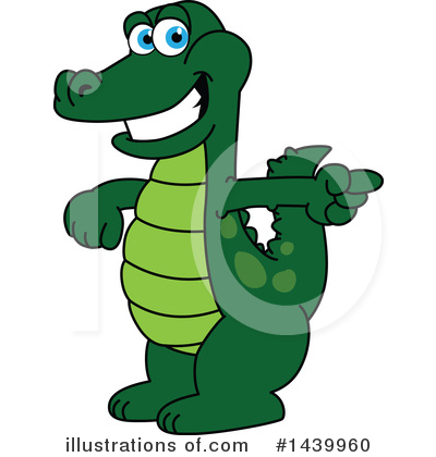 Gator Mascot Clipart #1439960 by Mascot Junction