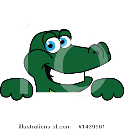 Gator Mascot Clipart #1439961 by Mascot Junction