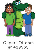 Gator Mascot Clipart #1439963 by Mascot Junction