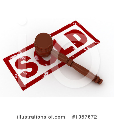 Auction Clipart #1057672 by BNP Design Studio