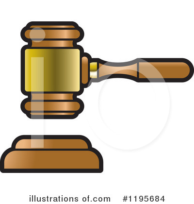 Gavel Clipart #1195684 by Lal Perera