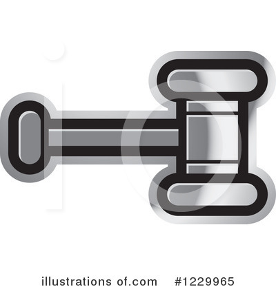 Gavel Clipart #1229965 by Lal Perera