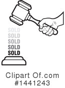 Gavel Clipart #1441243 by Lal Perera