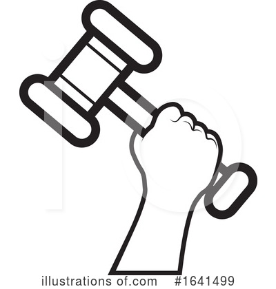 Gavel Clipart #1641499 by Lal Perera
