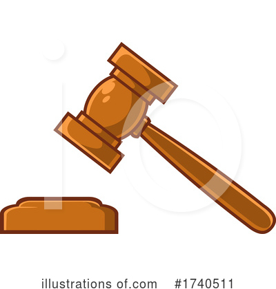 Lawyer Clipart #1740511 by Hit Toon