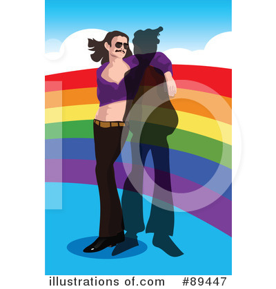 Royalty-Free (RF) Gay Clipart Illustration by mayawizard101 - Stock Sample #89447