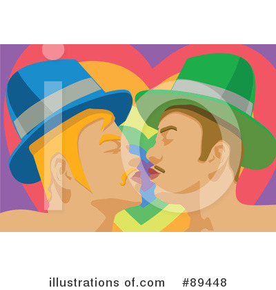 Royalty-Free (RF) Gay Clipart Illustration by mayawizard101 - Stock Sample #89448