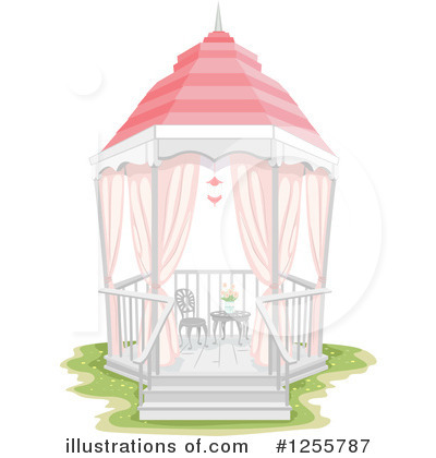 Royalty-Free (RF) Gazebo Clipart Illustration by BNP Design Studio - Stock Sample #1255787