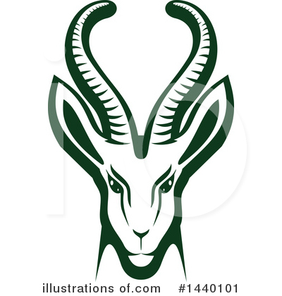 Royalty-Free (RF) Gazelle Clipart Illustration by Vector Tradition SM - Stock Sample #1440101