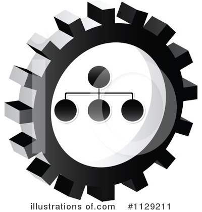 Gear Icon Clipart #1129211 by Andrei Marincas