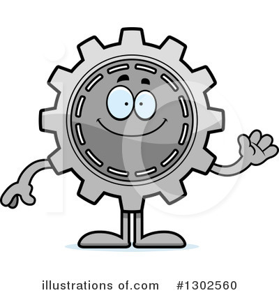 Royalty-Free (RF) Gear Clipart Illustration by Cory Thoman - Stock Sample #1302560