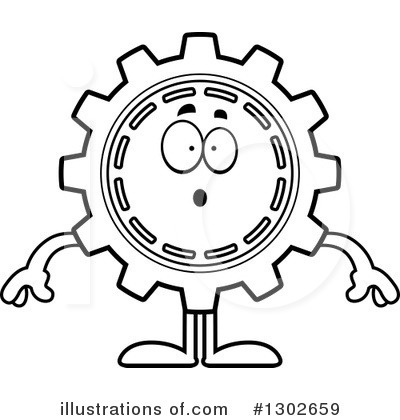 Gear Clipart #1302659 by Cory Thoman