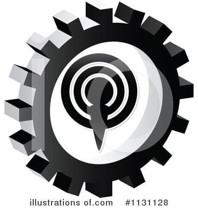 Gear Icon Clipart #1131128 by Andrei Marincas