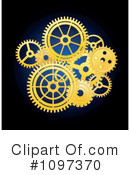 Gears Clipart #1097370 by Vector Tradition SM