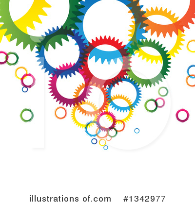 Royalty-Free (RF) Gears Clipart Illustration by ColorMagic - Stock Sample #1342977