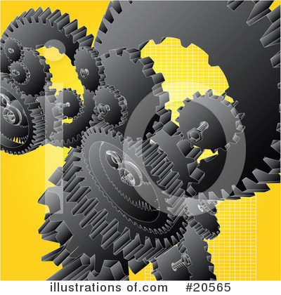Gears Clipart #20565 by Tonis Pan