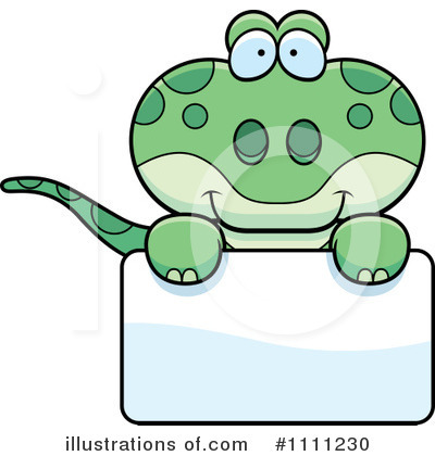 Royalty-Free (RF) Gecko Clipart Illustration by Cory Thoman - Stock Sample #1111230