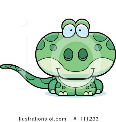 Royalty-Free (RF) Gecko Clipart Illustration by Cory Thoman - Stock Sample #1111233