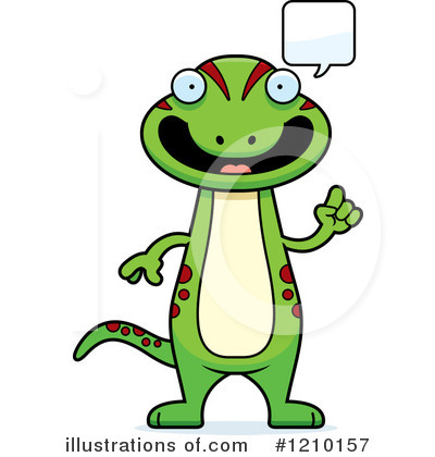 Royalty-Free (RF) Gecko Clipart Illustration by Cory Thoman - Stock Sample #1210157